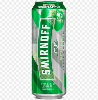 Smirnoff Ice Spiked Green Apple Vii Original Png