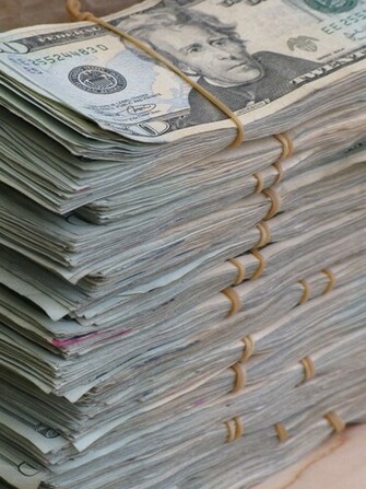 Money Stacks Image Thecelebritypix