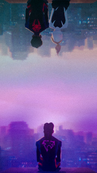 A While Ago I Made An Into The Spider Verse Wallpaper That People
