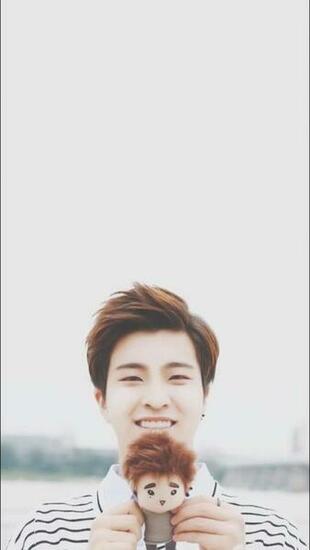 Youngjae And His Doll From Dream Knight Got7