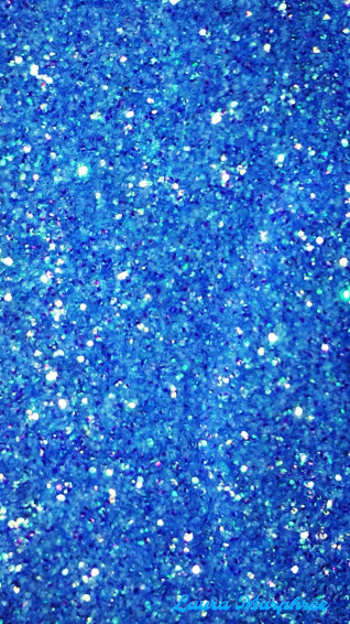Stunning Blue Glitter Phone Wallpaper