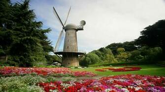 Windmill Wallpaper Background
