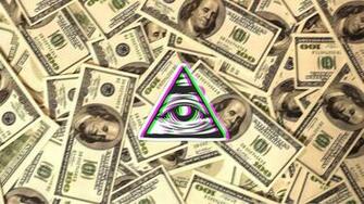 Eye Of Providence Illuminati Eyes Dollars Digital Art HD