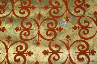 Metallic Flocked Wallpaper