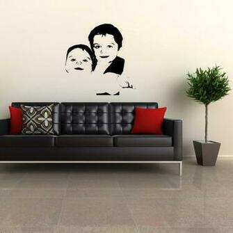 Custom Wall Mural Decals Grasscloth Wallpaper