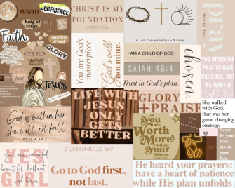 Christianity Vision Board Wallpaper