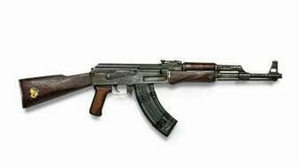 Kalashnikov Armas Ak La Urss Culata De Madera Oxidado Viejo
