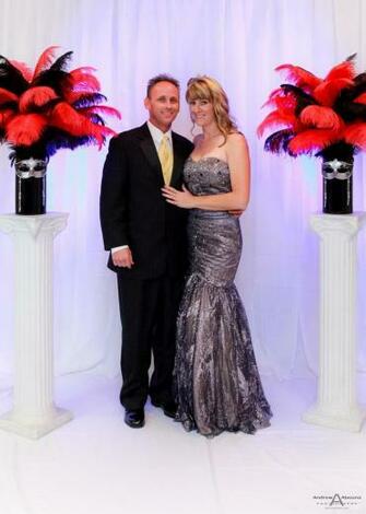 Posed Onsite Event And Portrait Background Ideas White Pleated