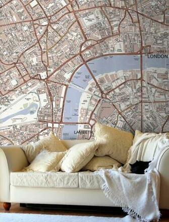 Custom Street Map Wallpaper By Love Maps On Notonthehighstreet