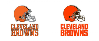 Cleveland Browns New Helmet Logo