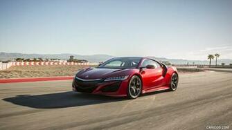 Acura Nsx Red Front HD Wallpaper