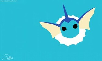 Vaporeon Wallpaper Minimalistic