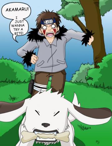 Kiba And Akamaru By Teenbulma