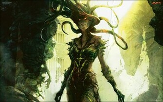 Wallpaper Of The Week Vraska Unseen Daily Mtg Magic