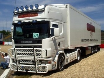 Hq White Trailer Scania Trucks Wallpaper Num X Kb