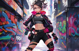 Anime Tomboy Wallpaper