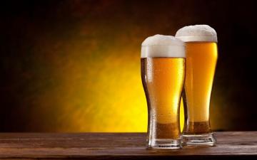 High Resolution Beer In The Glass Computer 1080p Wallpaper
