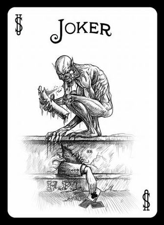 Displaying Image For Joker Card Art Wallpaper Clip
