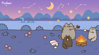 Pusheen Cat Wallpaper
