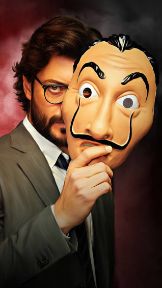 Professor Money Heist Wallpaper