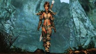 Skyrim Girl Warrior HD Wallpaper Search More High Definition 1080p