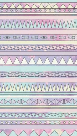 Cute Tribal Print Wallpaper For