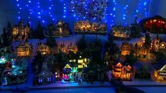 Christmas Village Background