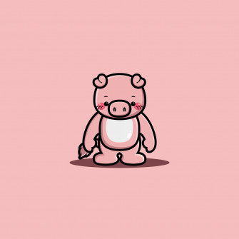 Cute Pig Wallpaper