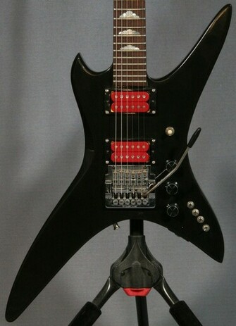 Bc Rich Stealth Guitar Signed By Rick Derringer
