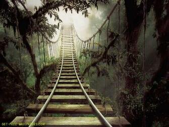 Eerie Bridge Wallpaper