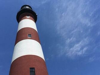 Chincoteague Assateague Lighthouse Sky Tower Image