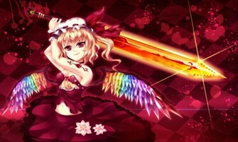 Flandre Scarlet Touhou Wallpaper Theanimegallery