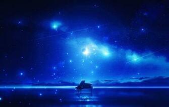 Wallpaper The Sky Water Night Music Piano Image For Desktop
