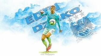 Edin Dzeko Manchester City Wallpaper Desktop Background For