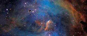 Stars In Blue Purple And Orange Color Wallpaper Wallpaperbyte
