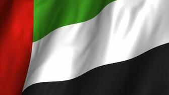 United Arab Emirates Waving Flag Stock Video