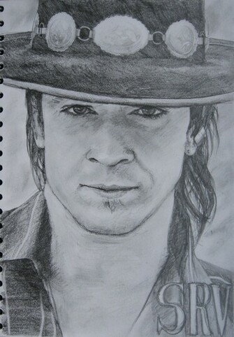Stevie Ray Vaughan By Jackrackam