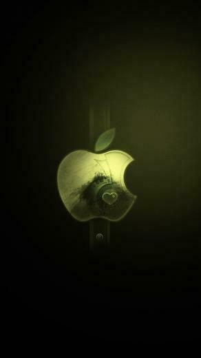 Heart Mac Apple iPhone 5s Wallpaper iPad