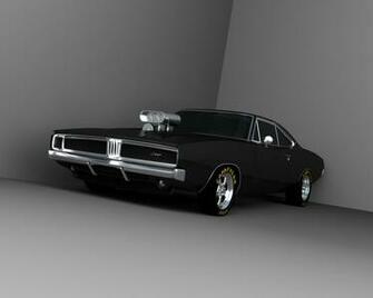 Dodge Charger Black Wallpaper