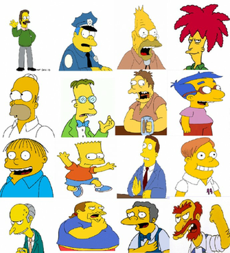 Free Download Simpsons Character Demo [1217x780] For Your Desktop ...