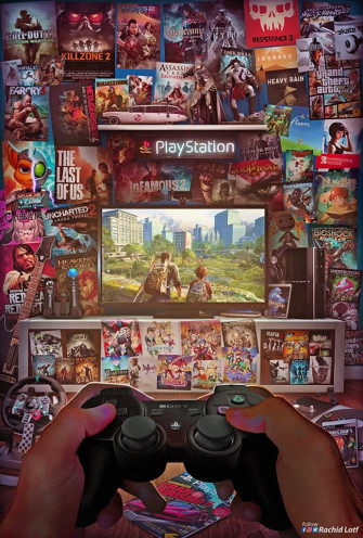 My Artwork Hope You Like It Guy Ps3 By Rachid Lotf