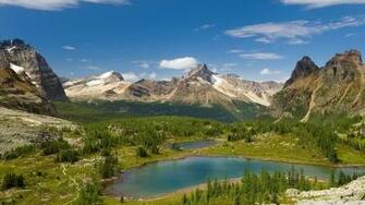 Mountain Lakes Wallpaper
