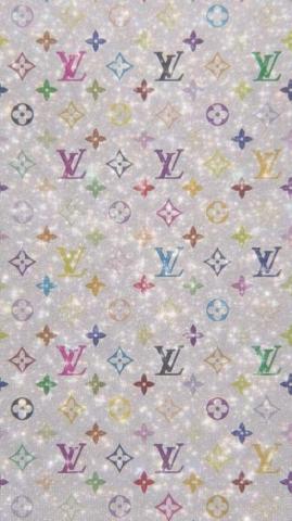 Louis Vuitton Glitter Wallpaper Aesthenic 90s