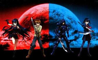 Tatsumi Akame Wave Kurome Wallpaper By Weissdrum On