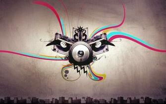Electro Music Wallpaper