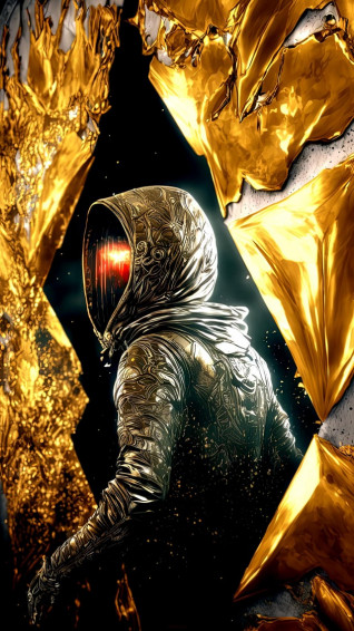 Wallpaper Golden Route 4k By A I R Androidthemes