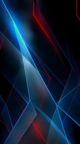 Art Line Circuit Design Wallpaper In Green Background