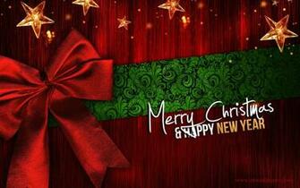 Merry Christmas And Happy New Year Wishes Wallpaper HD