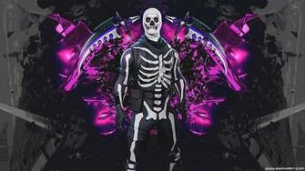 Fortnite Skull Trooper 4k Wallpaper Syanart Station