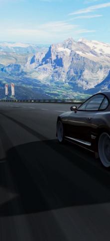 iPhone Xs Max Toyota Supra Wallpaper